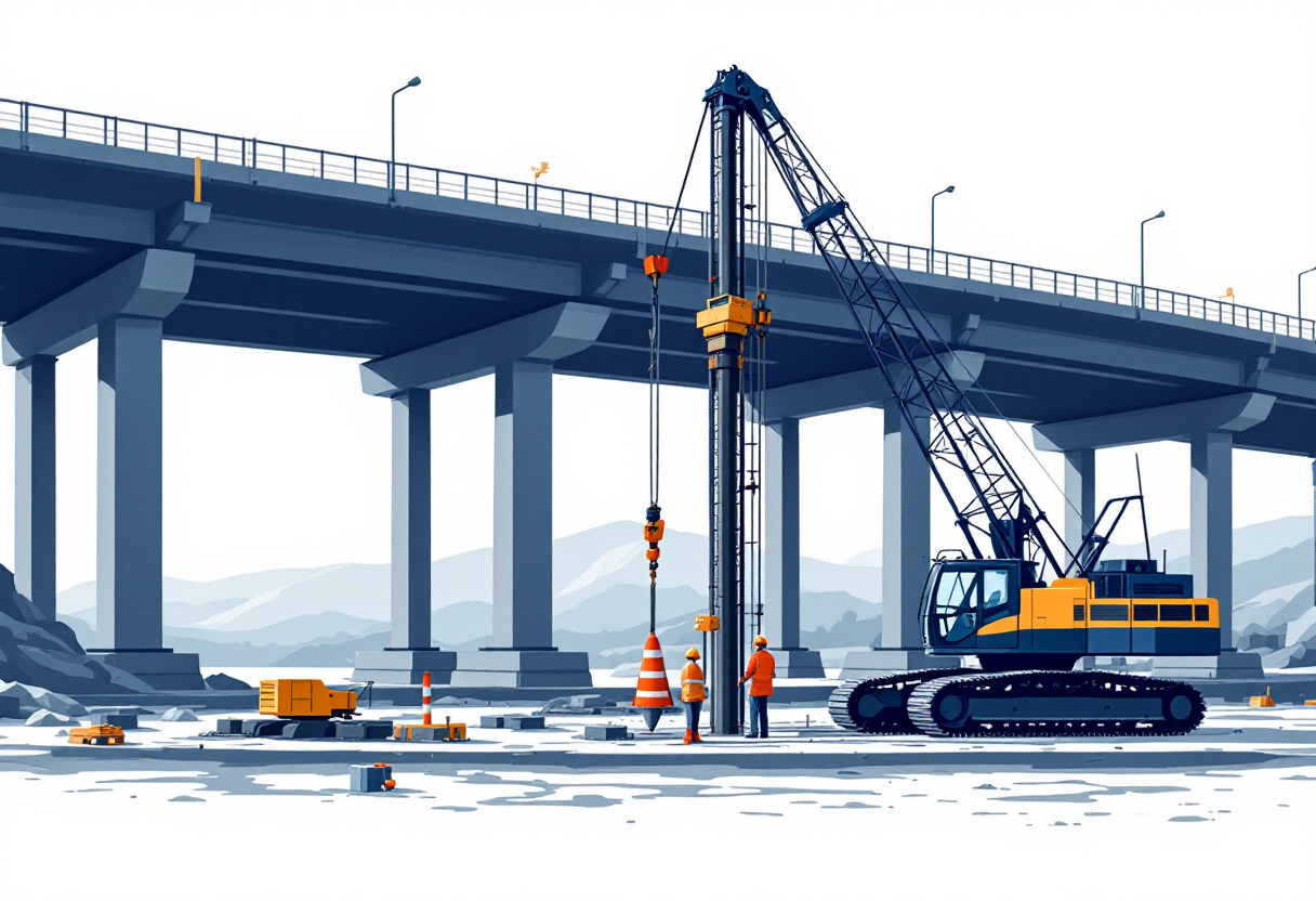 Pile driving in Wyoming: H-pile, pipe pile, sheet pile, drilled shaft, bridge and marine