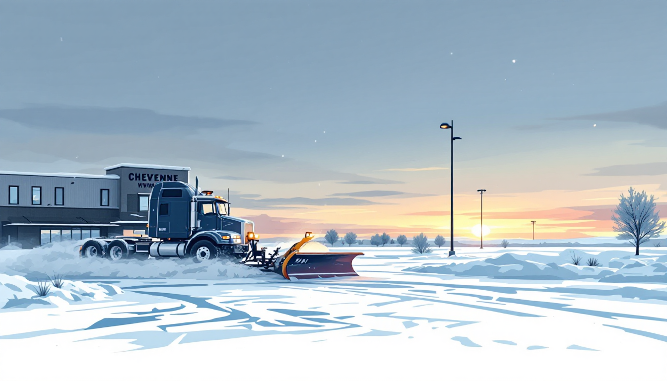 Commercial snow removal and ice management in Wyoming: PE roll-up activity