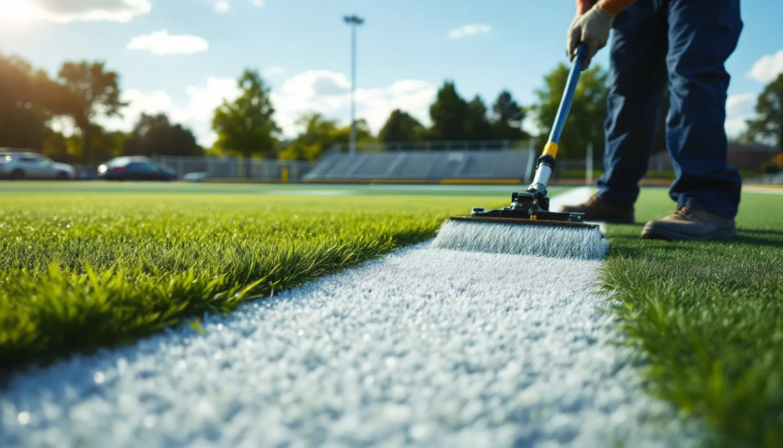 Tennis and pickleball court resurface