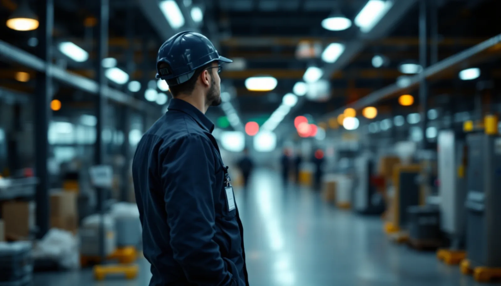 Government services team in a secure facility