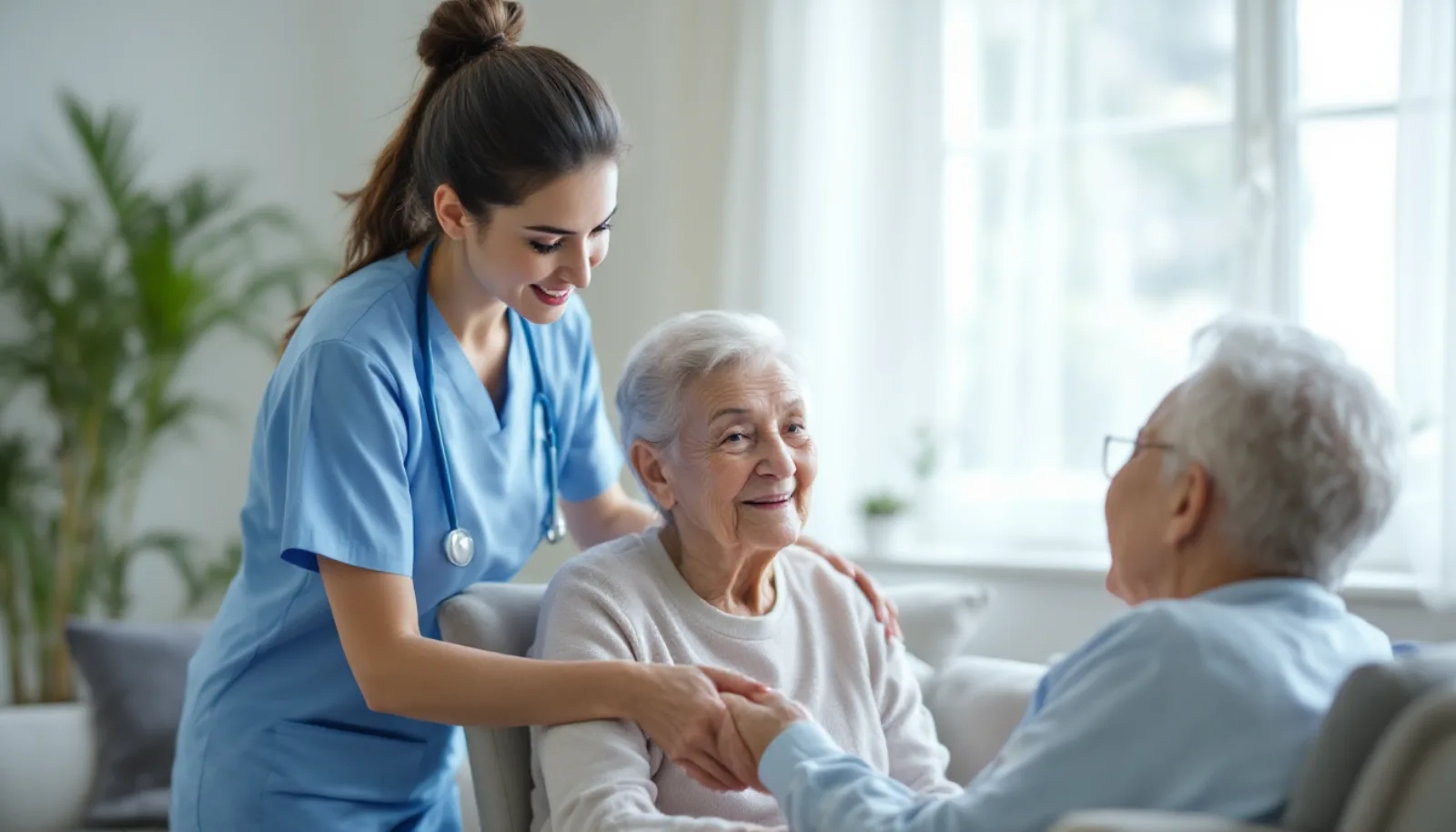 Hospice care team meeting