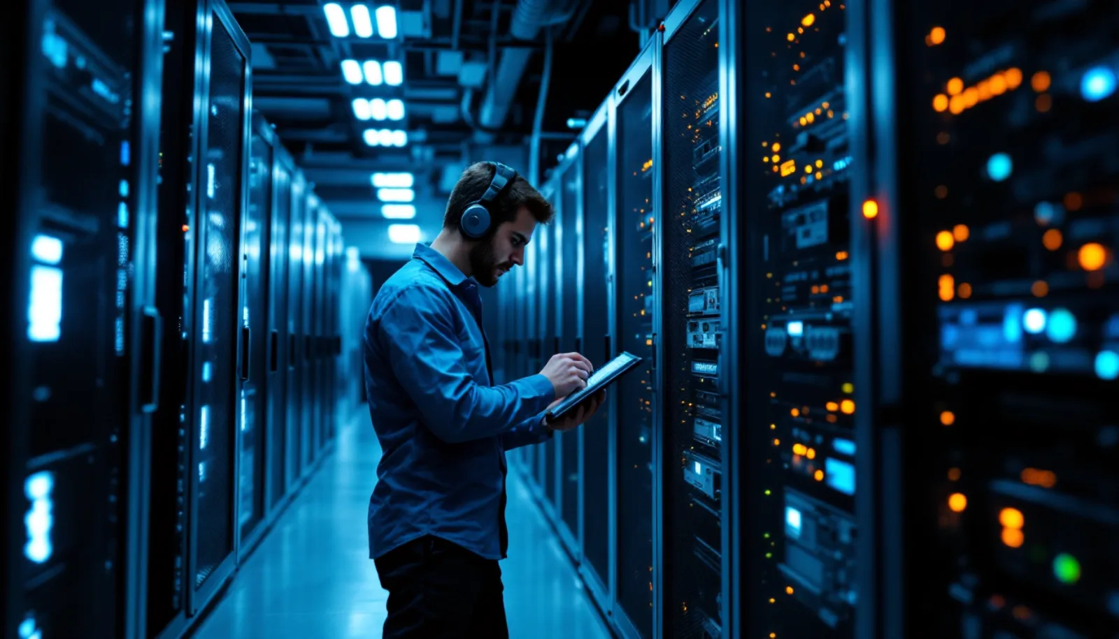 MSP engineer reviewing customer dashboard in ConnectWise