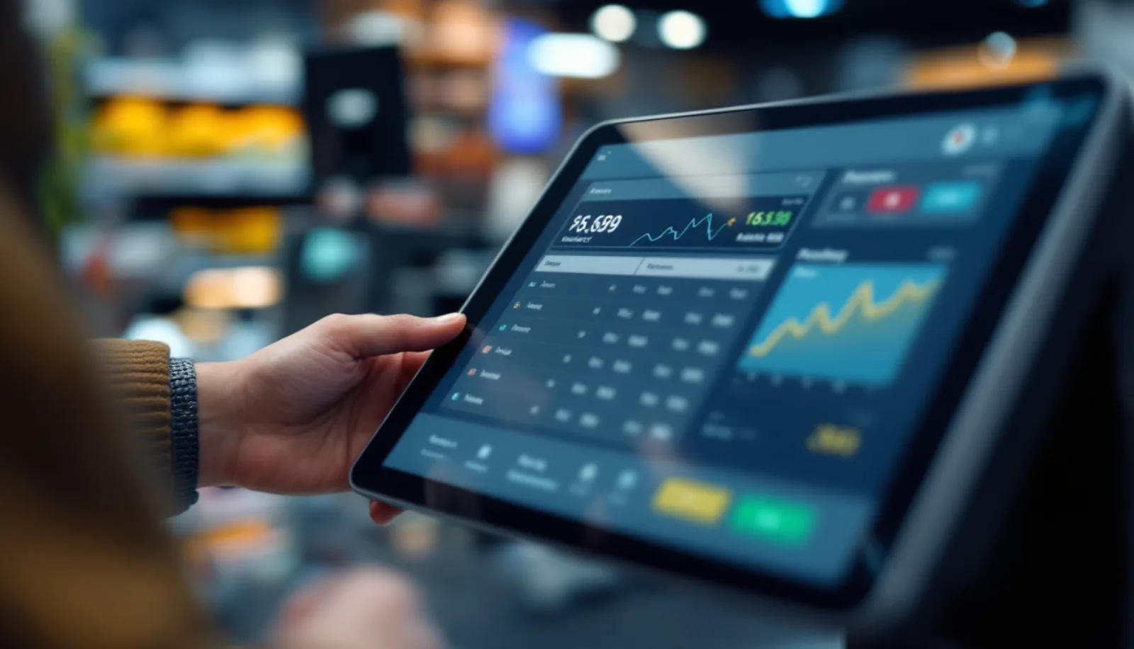 Payment processing dashboard and POS terminal