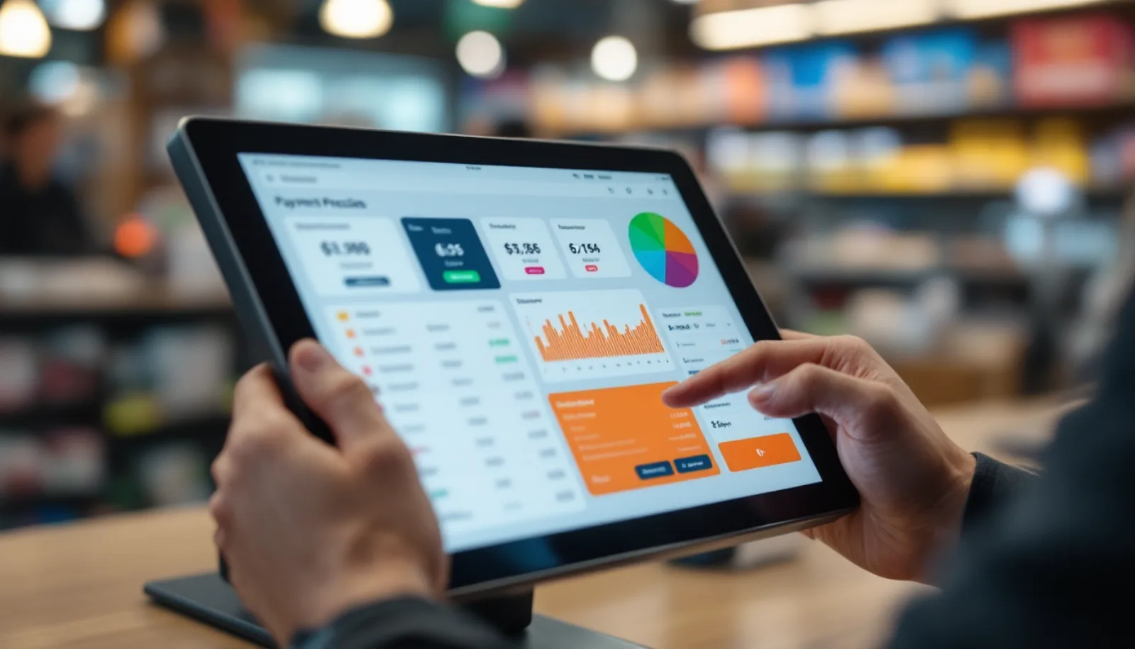 ISO sales rep with merchant
