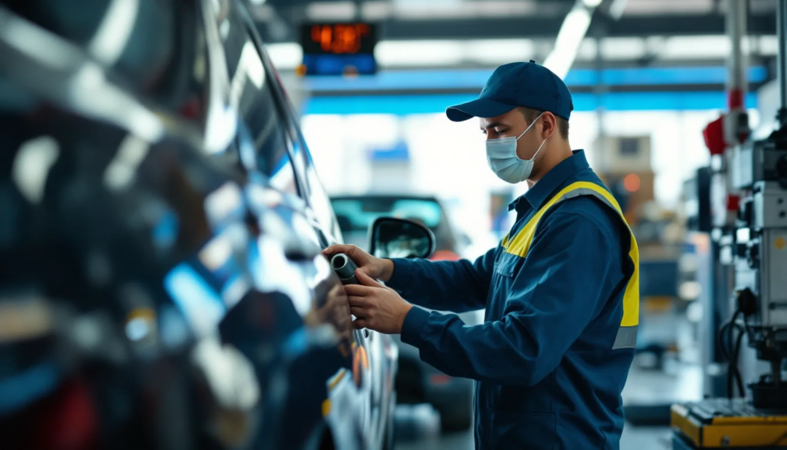 Quick-lube drive-thru format