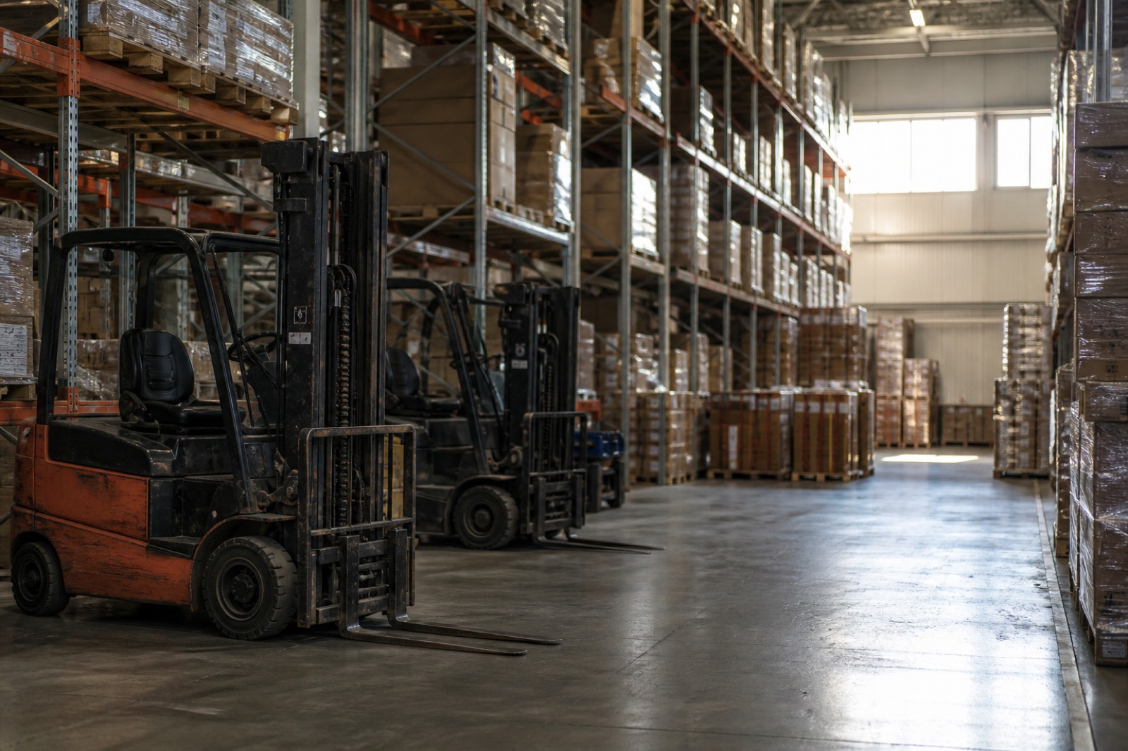 Distribution warehouse illustrating sector mix for an M&A advisor in Dallas