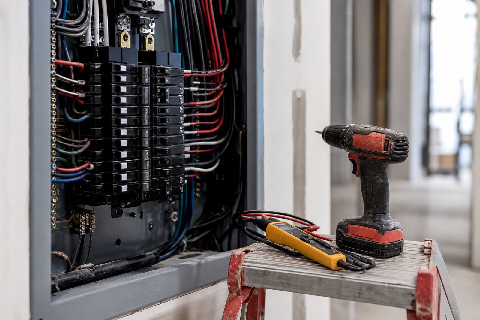 Commercial electrical panel work, the core of an electrical contractor business valuation
