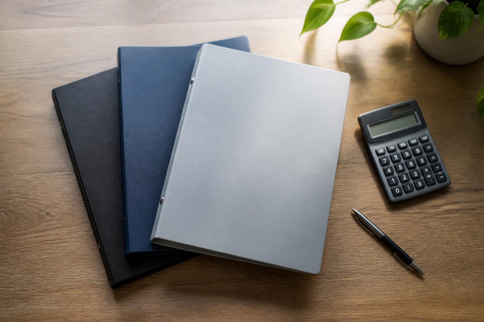Three binders showing how buyers triangulate footwear brand valuation multiples