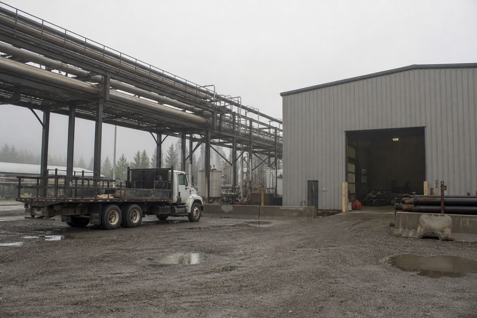 Industrial service yard of the type buyers seek when you sell my company in Houston