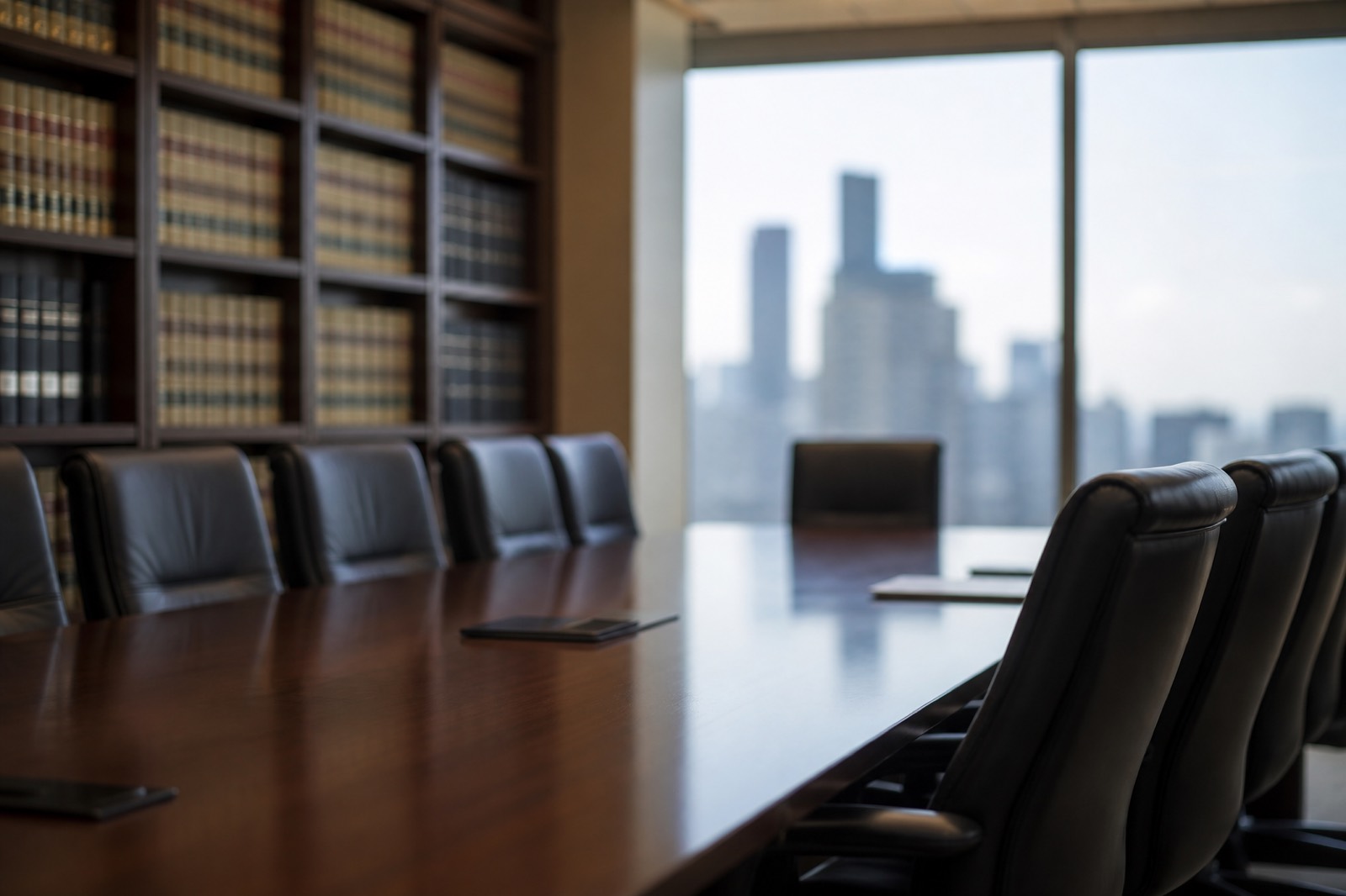 Law firm conference room supporting M&A services in Los Angeles