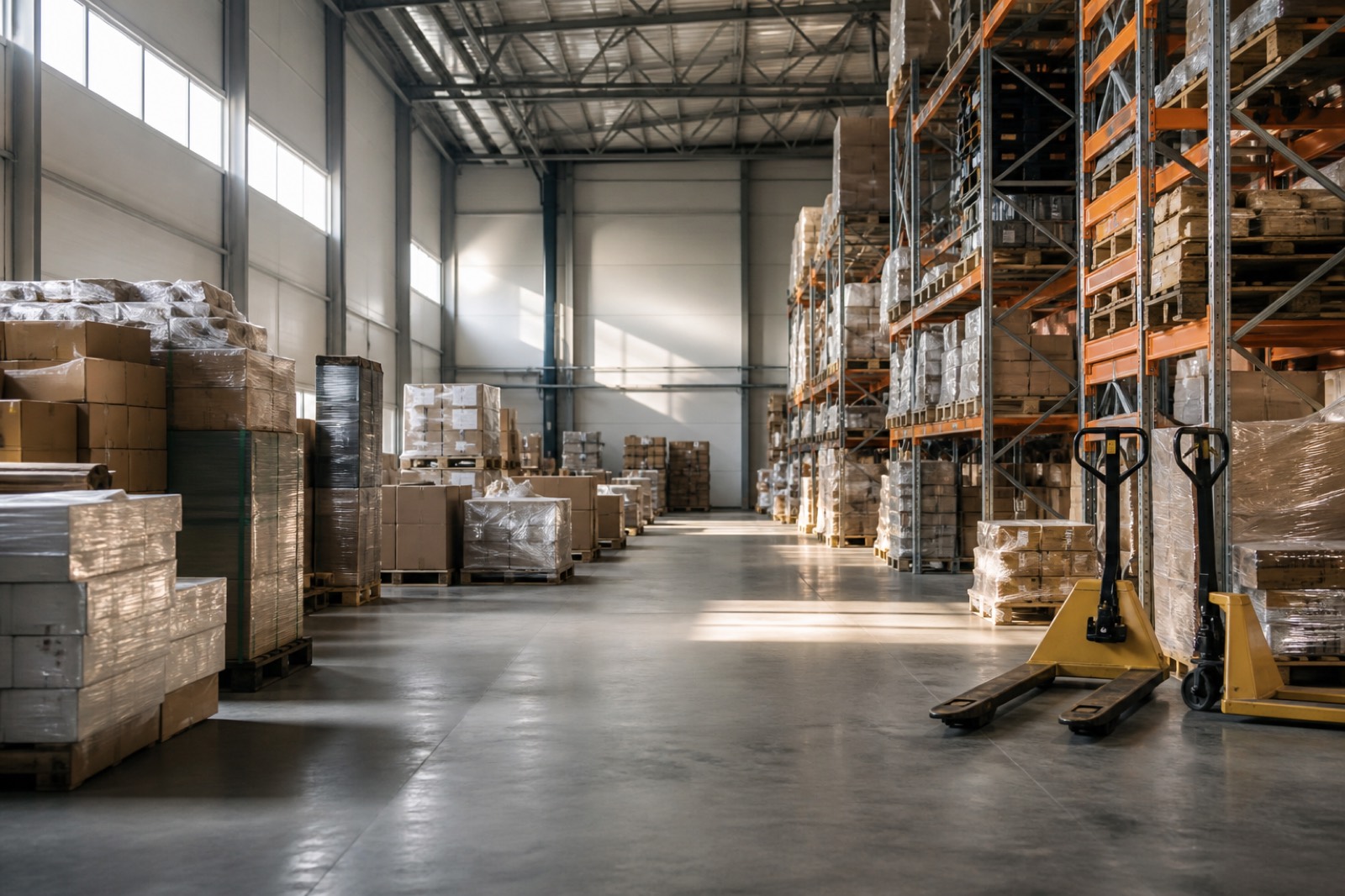 Warehouse operations of a business held by a lower middle market private equity firm