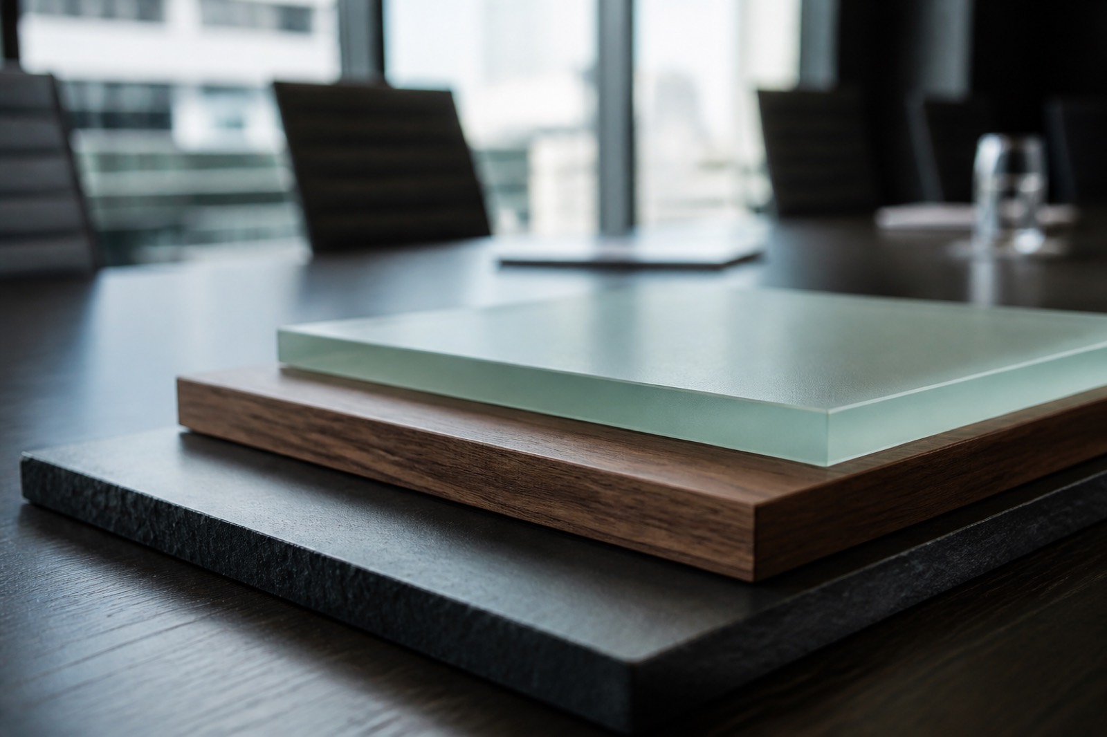 Layered blocks stacked on a table representing an M&A capital stack
