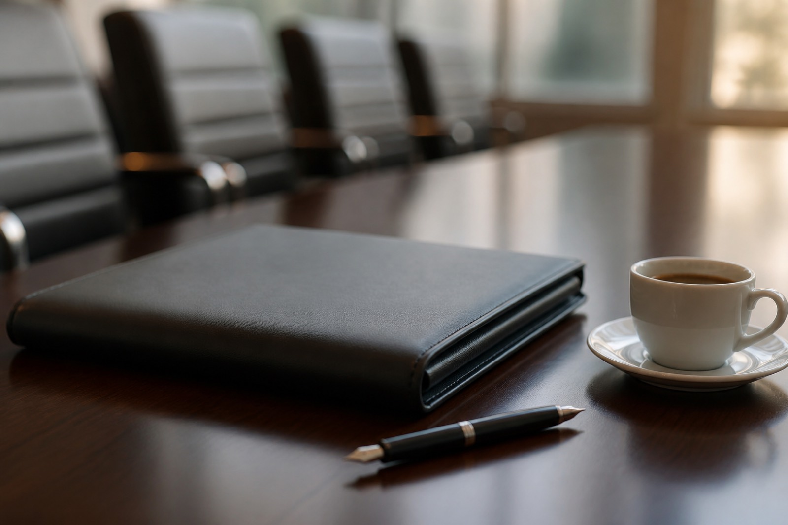 Engagement folder comparing an M&A advisor in Nashville with national fee benchmarks