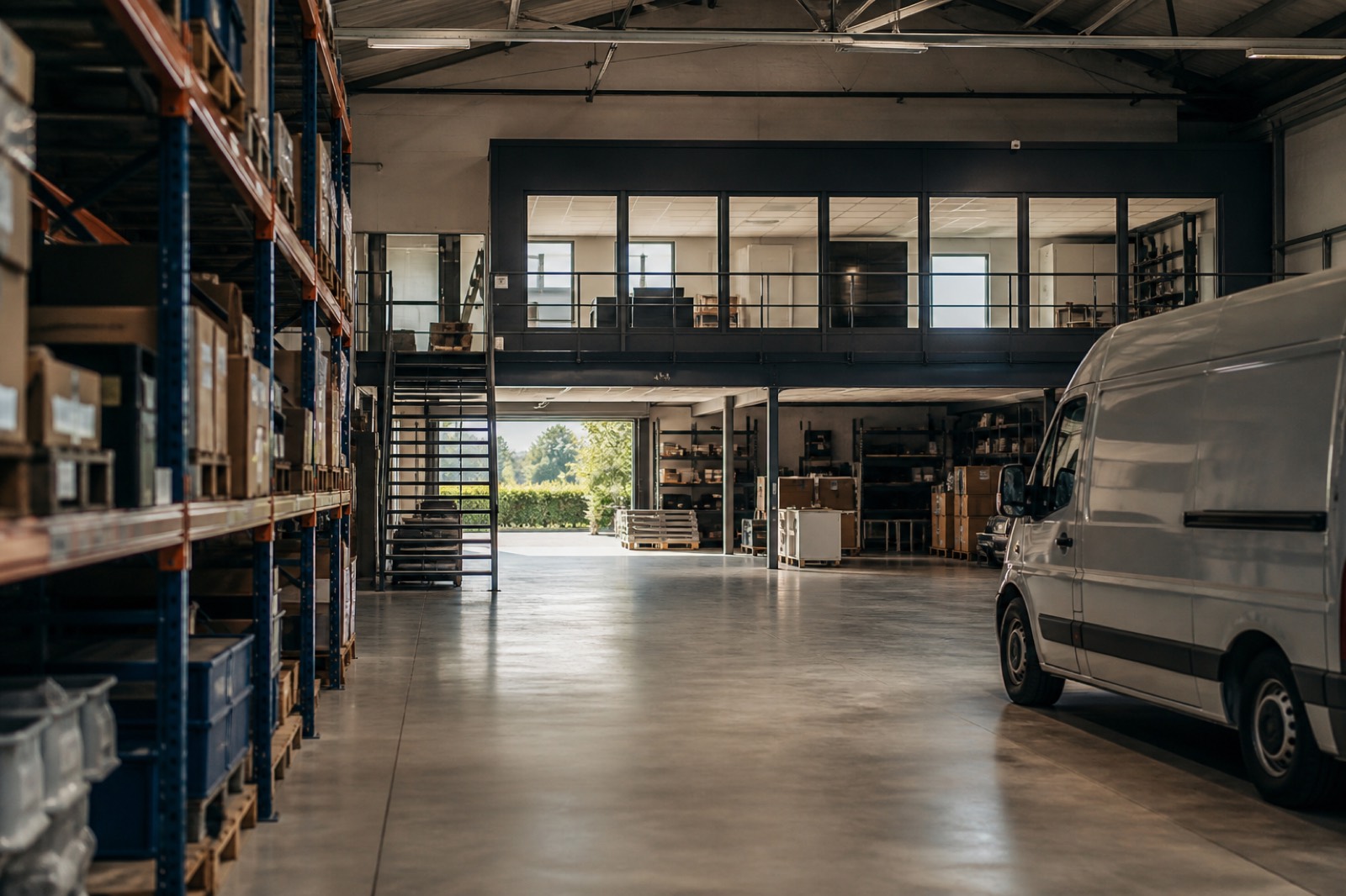 Service business warehouse used to compare multiples in owner dependent business valuation