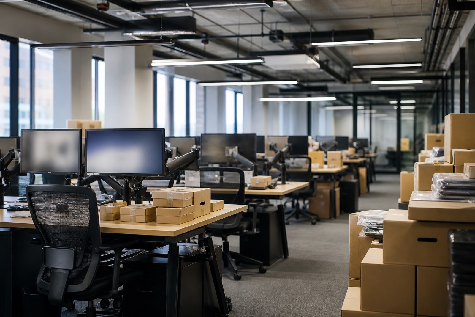 Growing company office, the kind of target for growth equity among types of private equity