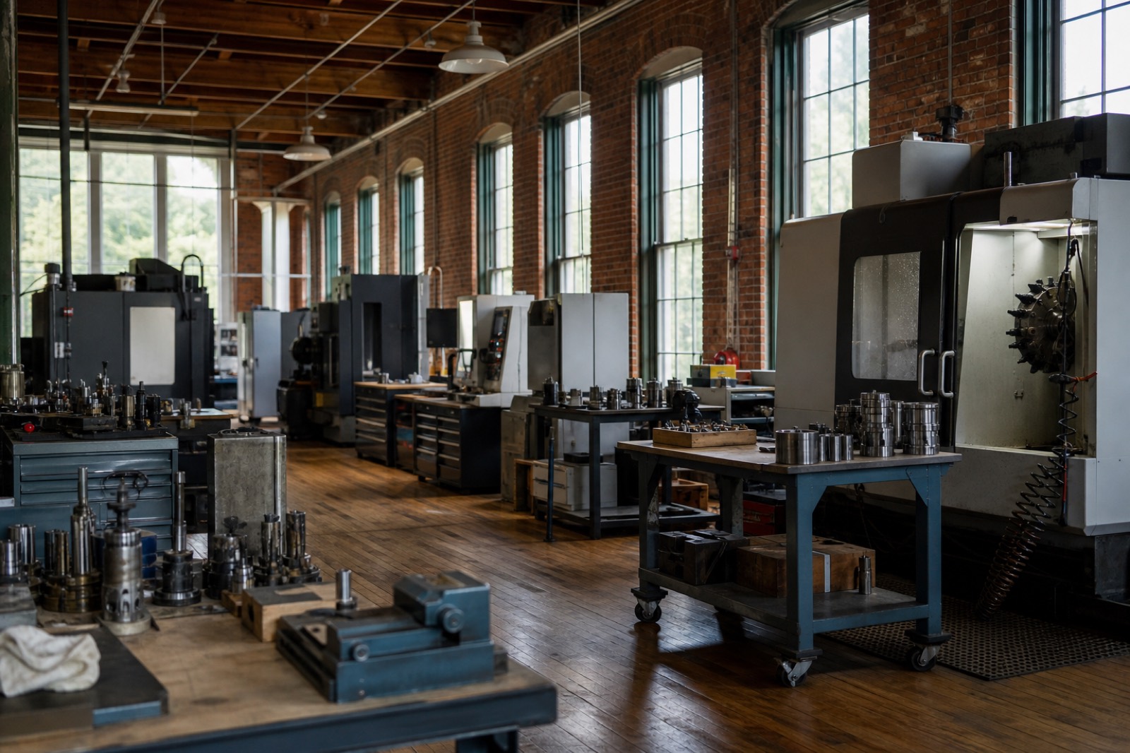Precision manufacturing shop of the kind behind selling a business in Portsmouth NH
