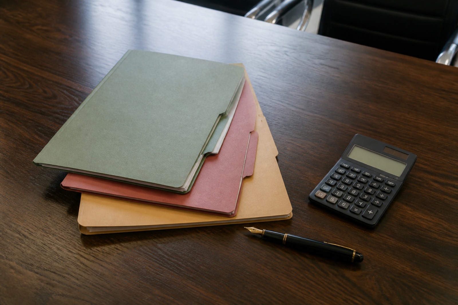 Three folders representing structures for an SBA business acquisition loan