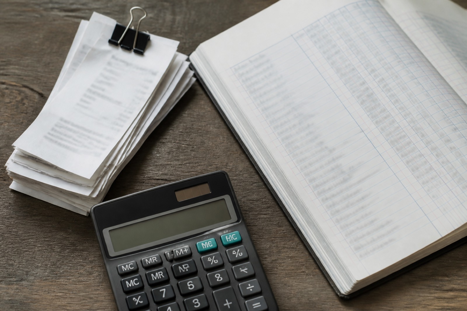 Receipts and ledger reviewed for add-backs in an SDE valuation