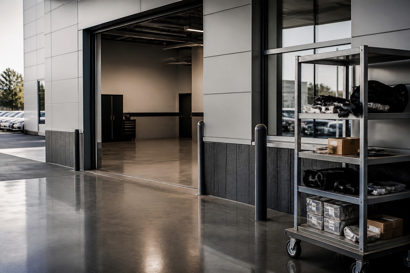 Service drive in a dealership, checked for red flags when you sell a franchise dealership