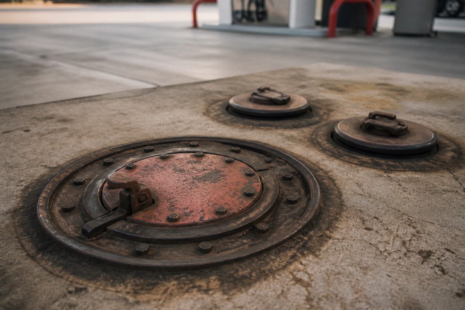 Fuel tank fill caps, a valuation red flag when you sell a gas station