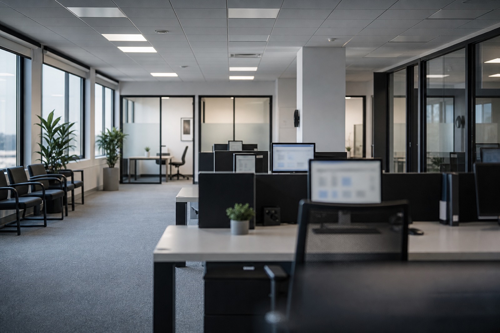 Staffing agency office for specialty verticals with higher staffing agency business valuation multiples