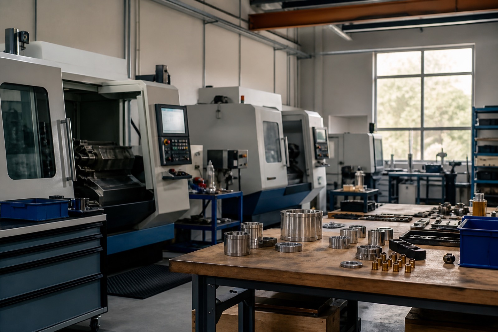 Precision workshop of the kind private equity in Switzerland acquires